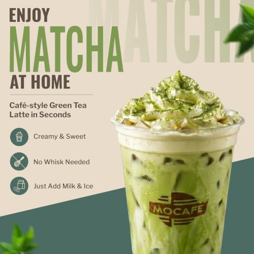 Matcha Green Tea Latte Powder Mix - 3lb Bulk Bag, 35 Servings