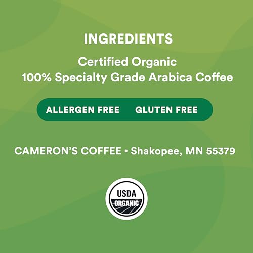 Organic Decaf French Roast Whole Bean Coffee - 4 Pound Bag