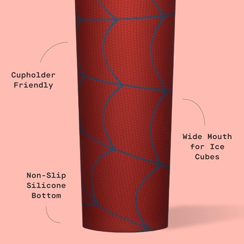 Spider-Man Water Bottle 20 oz with Spill-Free Cap - Hydration