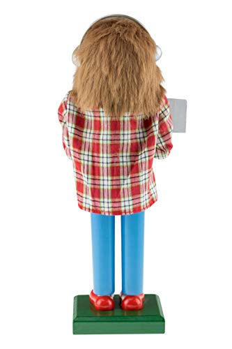 10-Inch Traditional Wooden Nutcracker Decor - Clever Creations