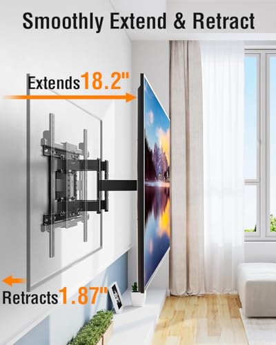 ELIVED Heavy Duty TV Wall Mount for 50-110 Inch TVs - Slim Motion Model