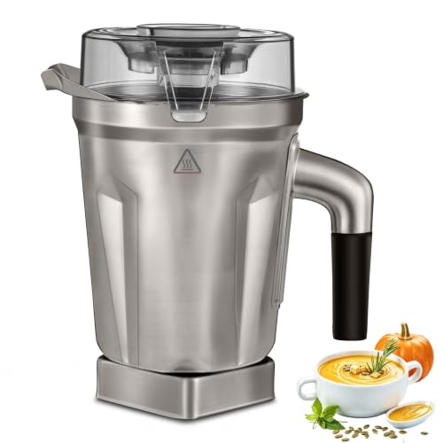 64oz Stainless Steel Blender Jar Compatible with Vitamix Classic Series