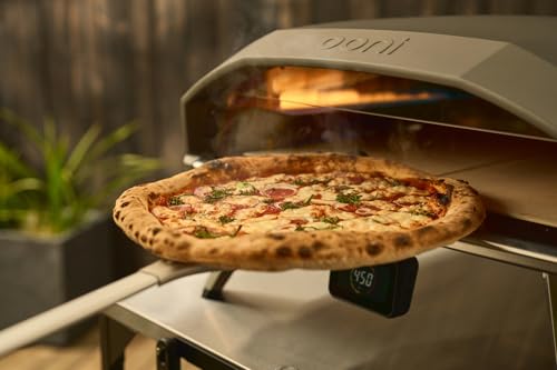 9 Inch Aluminum Pizza Turning Peel - Lightweight Long Handle Oven Tool