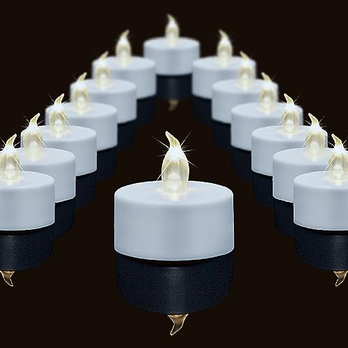 Flameless LED Tea Lights Candles 150 Pack Battery Operated Warm White