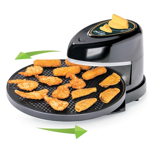 Green & Gold Rotating Pizza Oven - Pizzazz Plus by Presto, No Preheat