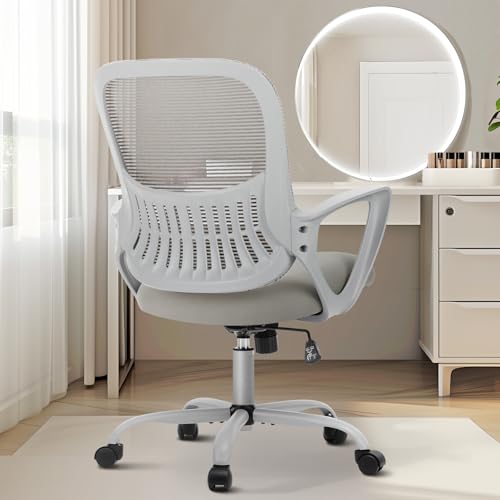 Ergonomic Mesh Office Chair with Lumbar Support and Adjustable Height