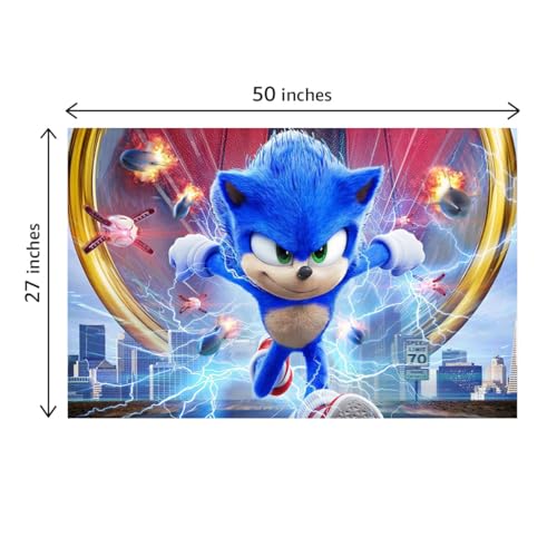 Birthday Party Decorations Kit for 10 Guests – Hedgehog Theme Supplies with Banner Balloons Plates & More