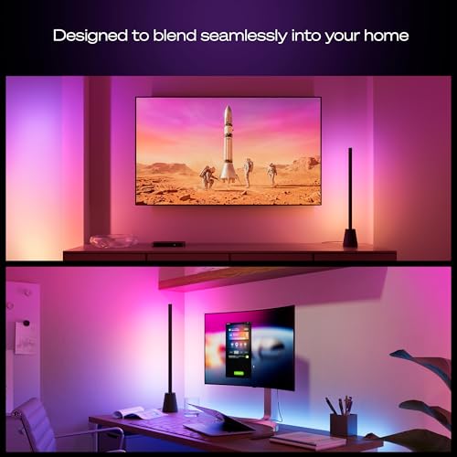 Multicolor RGBWWIC LED Table Lamp - 23.6 Inch, 1-Pack, for Home & Entertainment - Variation of This Listing