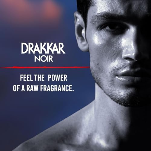 Drakkar Noir Men’s Eau de Toilette - Intense Aromatic Fougere Fragrance 6.76 Fl Oz