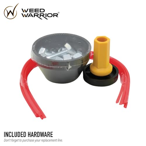 Weed Warrior PivoTrim Universal Fixed Line Trimmer Head - 6 Line Replacement for Gas & Cordless String Trimmers