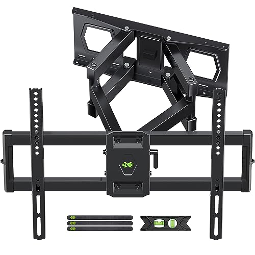 37-84 Inch Full Motion TV Wall Mount with Swivel & Tilt for Flat Screens