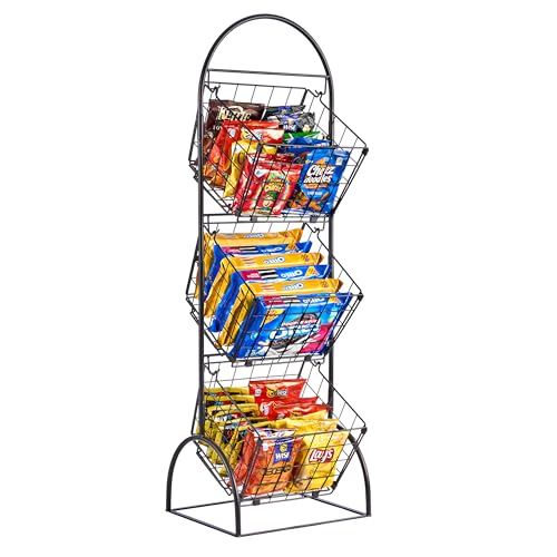 3-Tier Fruit Basket Stand for Kitchen Storage and Display