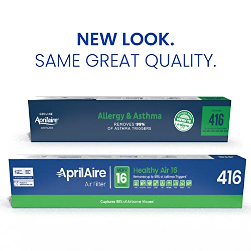 AprilAire 416 Replacement Air Filter - MERV 16 for Whole House Purifiers - Variation 1