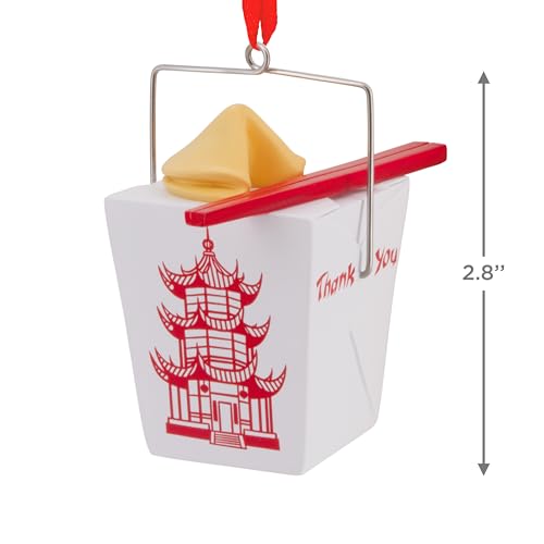Hallmark Takeout Food Box Christmas Ornament - Foodie Holiday Decor