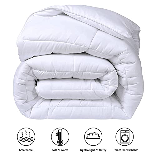 Oversized King Cooling Comforter Duvet Insert - White, All-Season, Fluffy
