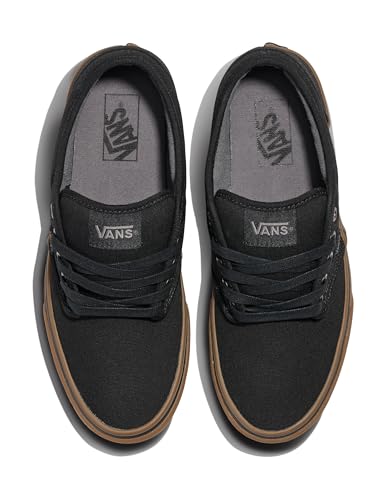 Vans Men’s Atwood Sneaker - Black / Gum, Size 10.5