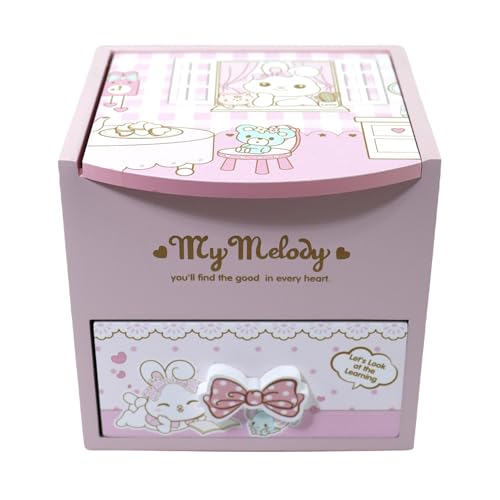 Girl Jewelry Box Pink Cute bunny Tabletop Children Storage Box Little girl birthday christmas Gift kids jewelry box Organizer