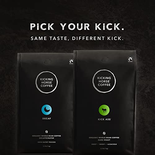 Decaffeinated Organic Whole Bean Coffee 35.2oz - Swiss Water Process, Dark Roast