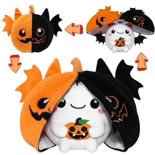 Pumpkins Plush Toys, Stuffed Animal Plush Pillow, Pumpkins Ghosts Halloween Plushies Toys for Adults and Kids, Christmas Birthday Party Home Decor