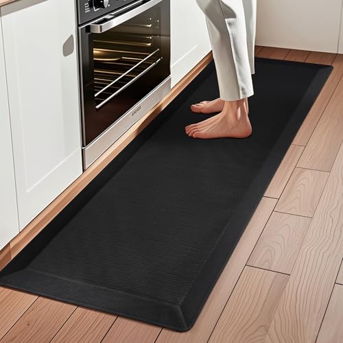 Anti Fatigue Kitchen Mat 20x48 Black - Extra Thick Comfort Cushion, Variation of THIS listing