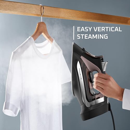 Rowenta AccessSteam Cordreel Steam Iron with Microsteam Diffusion, Anti-Drip, 1725W