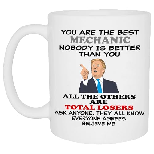 Rogue River Tactical Funny Coffee Mug Best Mechanic Believe Me