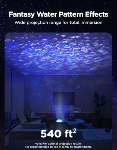 Govee Ocean Wave Star Light Projector - Ripple Effects for Relaxing Ambiance