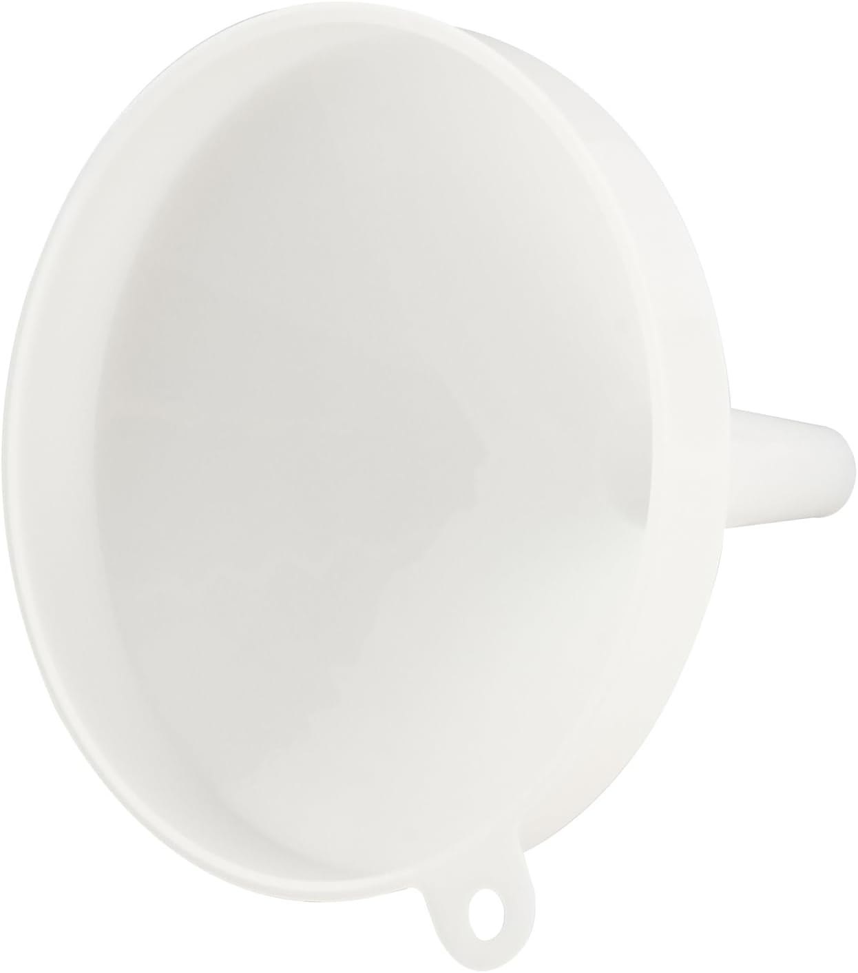 Restaurantware Met Lux 16-Ounce Plastic Funnel - Precise Spout for Easy Ingredient Transfer | White