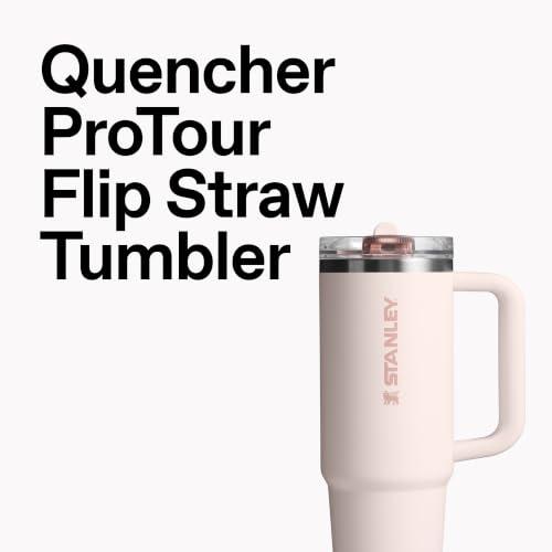 Stanley Quencher ProTour Flip Straw Tumbler 64 oz Black 2.0 - Leakproof & Insulated