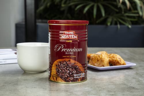 Trung Nguyen Premium Arabica & Robusta Vietnamese Coffee - 2 Cans, 15 oz Each