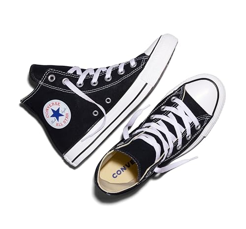 Converse Unisex Chuck Taylor All Star High Top Sneakers - Black, 12 Women / 10 Men