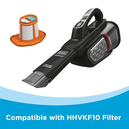 Portable Cordless Hand Vacuum Cleaner - Black+Decker 20V AdvancedClean+ (One Size)