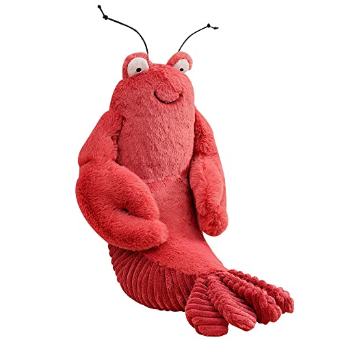 17" Lobster Plush Toy-Plush Pillow Stuffed Sea Animal Lobster PillowCushion -Stuffed Animal Toy Pillow for Home Decoration Gifts