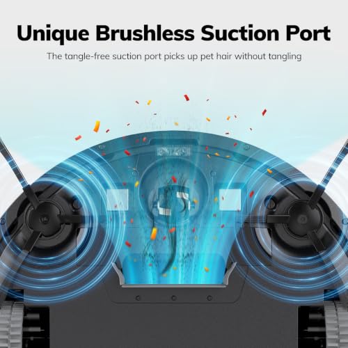 Medium ILIFE V2 Robot Vacuum Cleaner for Pet Hair & Hard Floors - Tangle-Free Suction