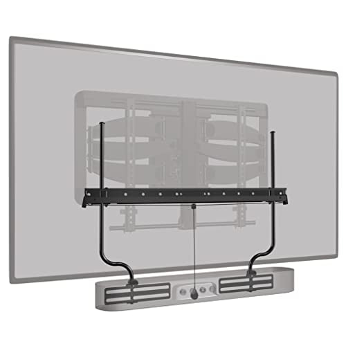 TV Soundbar Wall Mount Bracket Adjustable for Speakers up to 20lbs