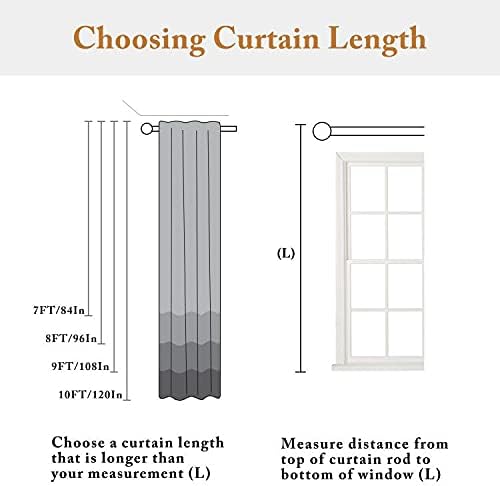 Elegant White Chiffon Curtain Panels - 2 Pack, 2.4ft x 9ft Tulle Window Drapes