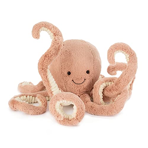 Jellycat Odell Octopus Stuffed Animal, Large 18.5 inches - Ocean and