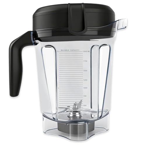 64oz Low-Profile Blender Pitcher Container Compatible with Vitamix Classic & Commercial Series