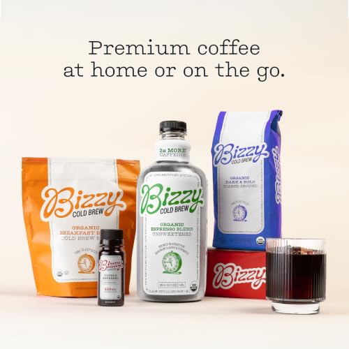 Organic Cold Brew Coffee Beans - Smooth & Sweet Blend, 80 Ounce Pack