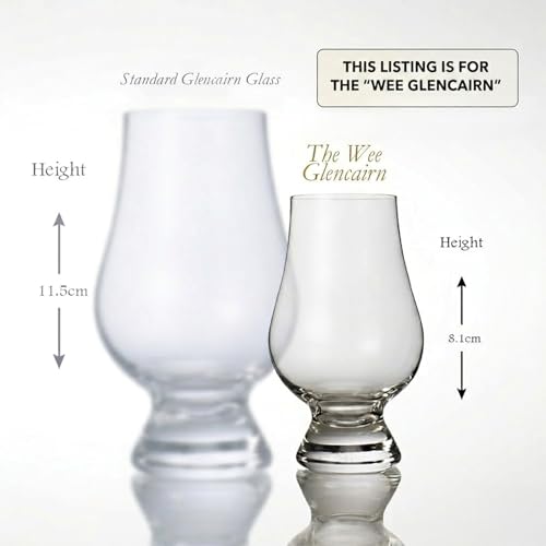 12-Piece Mini Crystal Whiskey Glass Set, 3.34in Tasting Glasses