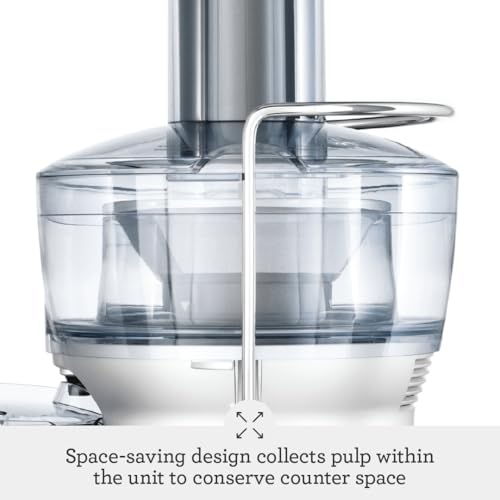 Breville BJE200XL Juice Fountain Compact Centrifugal Machine, Silver