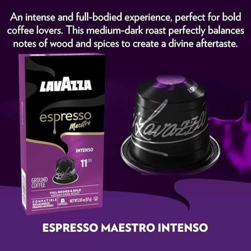 Lavazza Variety Pack Espresso Capsules for Nespresso Original Machines - 60 Count