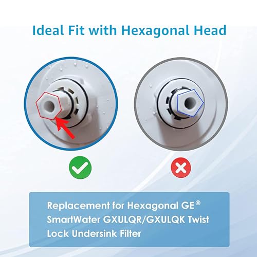 AQUA CREST WF28 Water Filter Replacement for GE GXULQR FQK1R - Variant 1