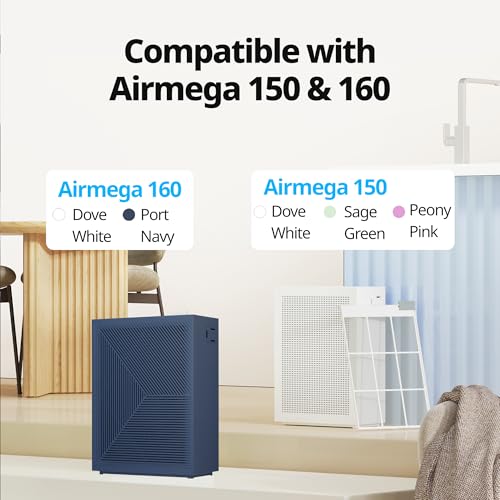 Coway Airmega 150 Replacement Filter Set - HEPA & Activated Carbon for Air Purifier AP-1019C