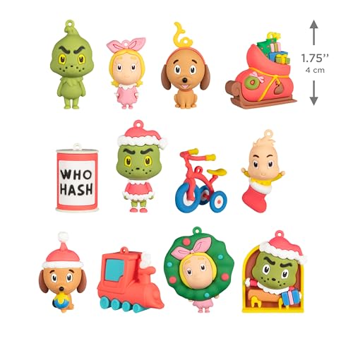 Hallmark Dr. Seuss's The Grinch Countdown Calendar with 12 Mini Ornaments - 2.0 Variant