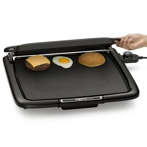 14x15 Inch Electric Griddle and Warmer - Multi-Function Nonstick Cooking Surface