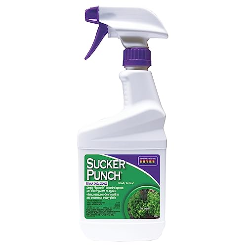Bonide Sucker Punch Ready-to-Use Spray 16 oz | Controls Plant Suckers & Growth