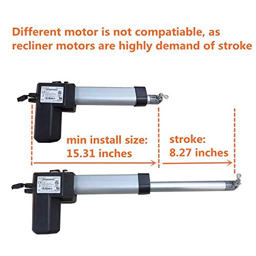 Fromann DeltaDrive Recliner Motor Replacement Kit for Power Lift Chairs