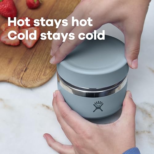 Hydro Flask Food Jar 20 Oz Shale Gray Insulated Leakproof Stainless Steel