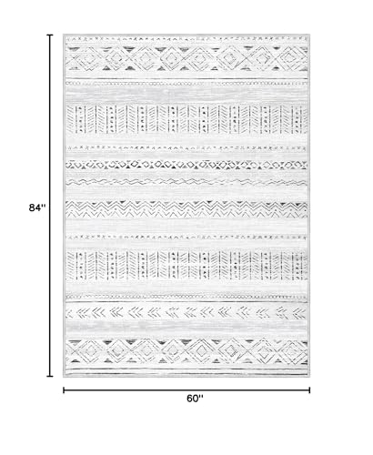 cotiled Washable Area Rugs Boho Living Room Rug Non Slip